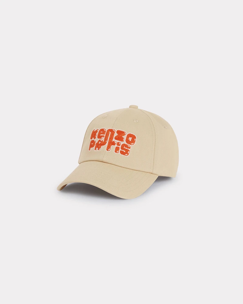 'KENZO Elephant Logo' embroidered cap in cotton