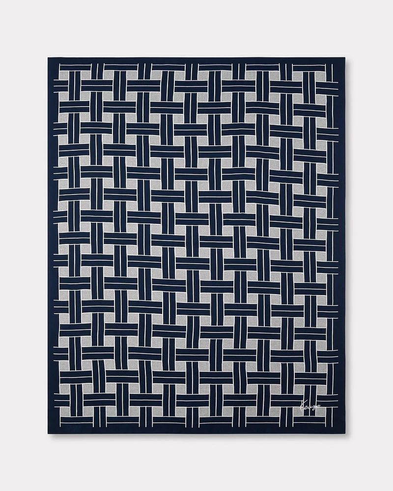 'KENZO Weave' embroidered plaid