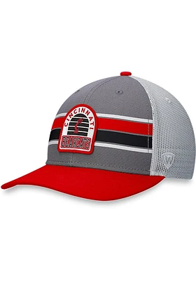 Top of the World Cincinnati Bearcats Aurora Meshback Adjustable Hat - Grey