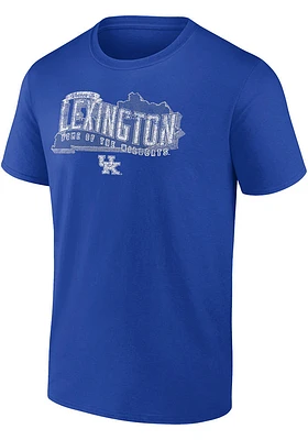 Kentucky Wildcats Blue Team Glory Short Sleeve T Shirt