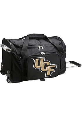 UCF Knights Black Rolling Duffel Luggage