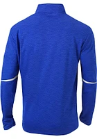 Columbia Kentucky Wildcats Mens Blue Scorecard Long Sleeve Qtr Zip Pullover