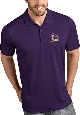 Antigua James Madison Dukes Mens Tribute Short Sleeve Polo