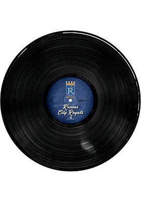 Kansas City Royals 12 Inch Vinyl Circle Sign - Blue