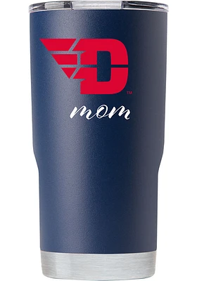 Dayton Flyers Team Logo 20oz Stainless Steel Tumbler - Navy Blue