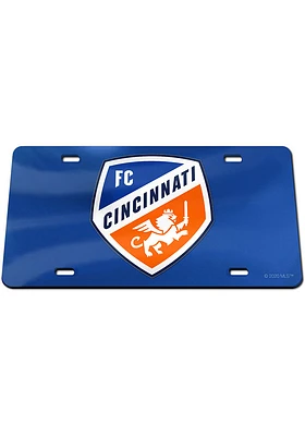 FC Cincinnati Blue Team Logo Car Accessory License Plate