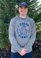 Rally Cincinnati Mens Grey Queen Fiona Long Sleeve Hoodie