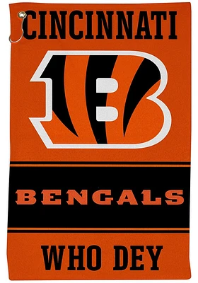 Cincinnati Bengals 16 x 25 Sports Golf Towel