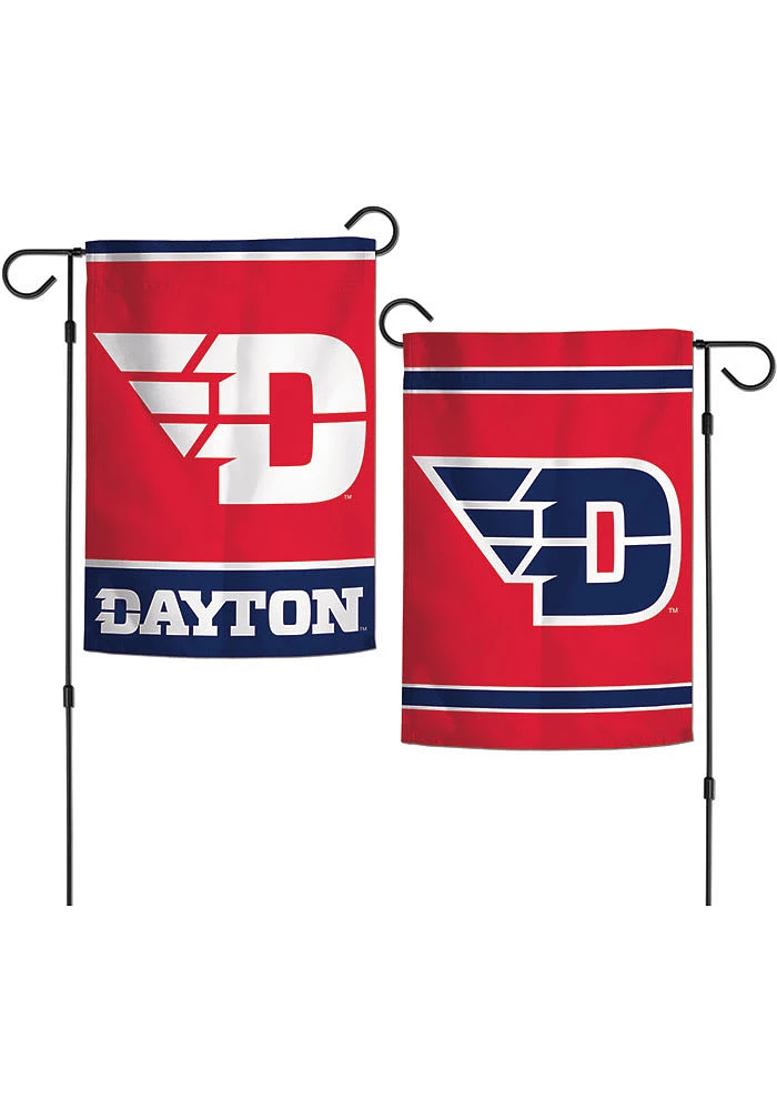 Dayton Flyers 12x18 inch Garden Flag - Red