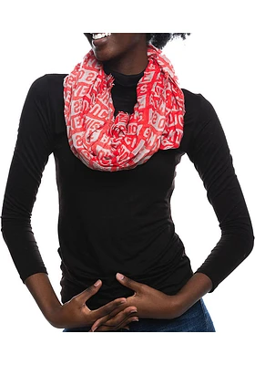 Ohio State Buckeyes Block Infinity Womens Scarf