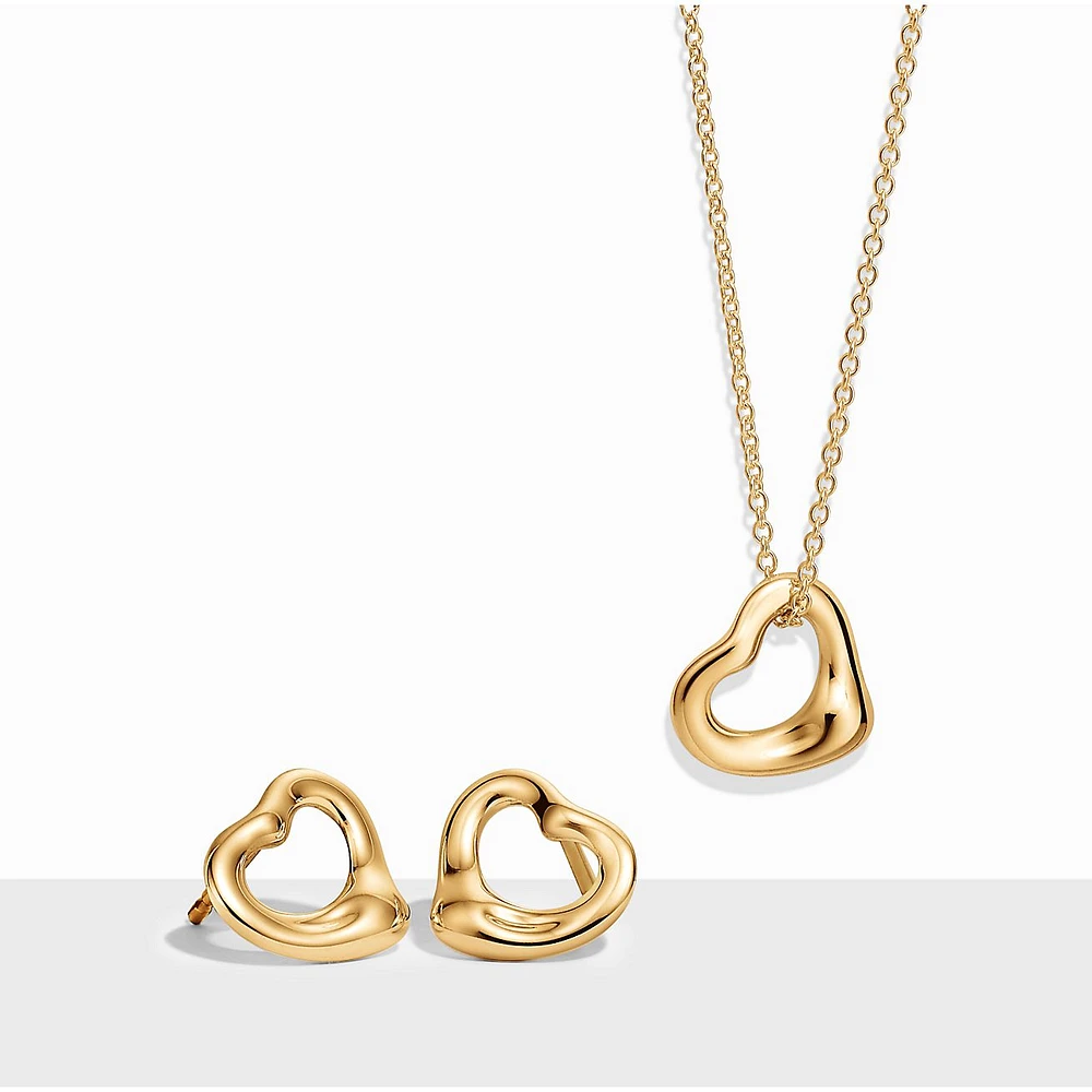 Elsa Peretti® Open Heart Pendant and Earrings Set