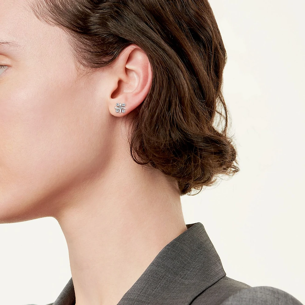 Sixteen Stone by Tiffany Earrings