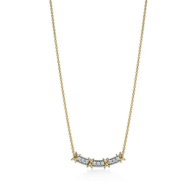 Sixteen Stone by Tiffany Narrow Pendant