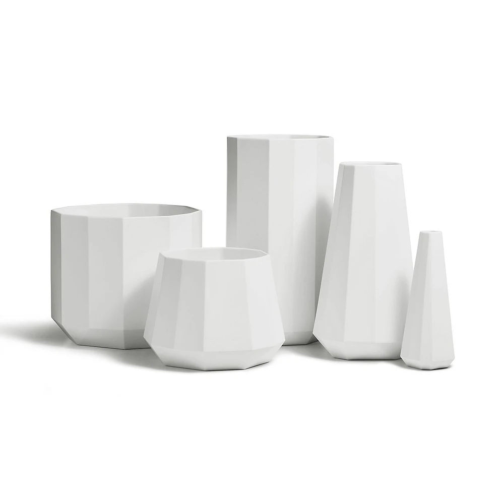 Tiffany Facets Large Tapered Vase