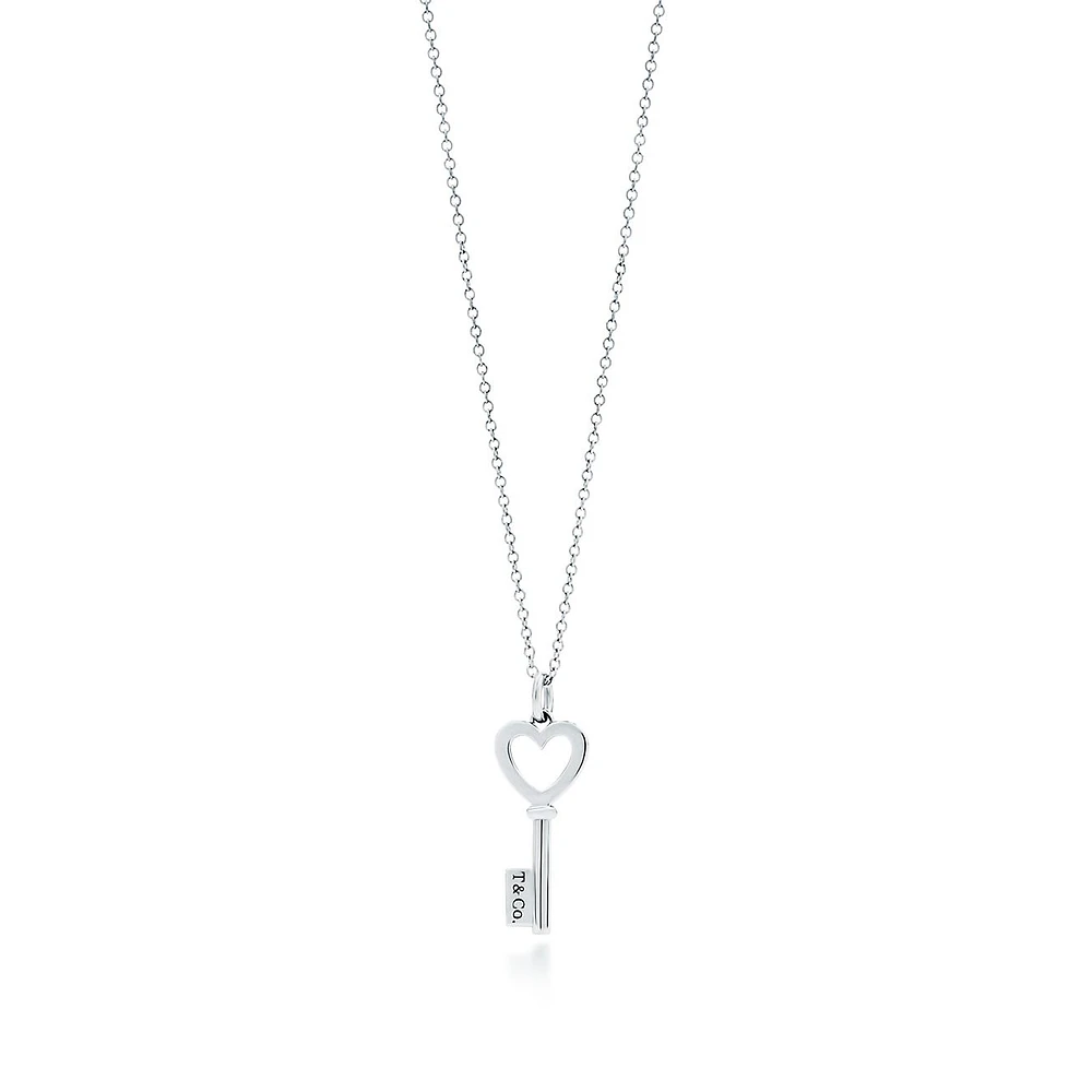 Tiffany Keys Heart Key Pendant
