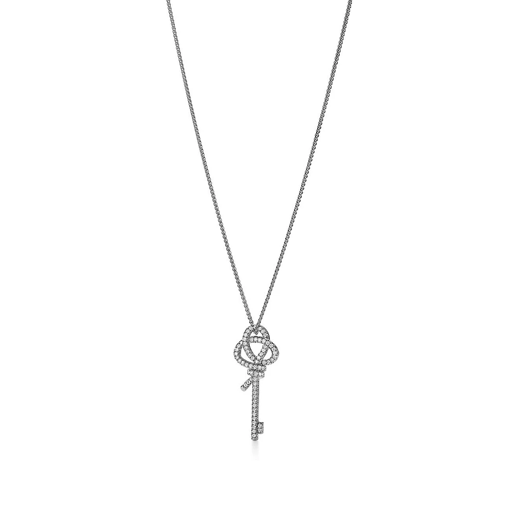 Tiffany Knot Large Key Pendant