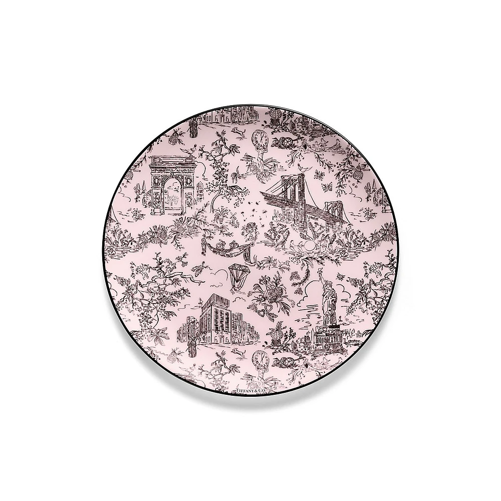 Tiffany Toile Dessert Plate