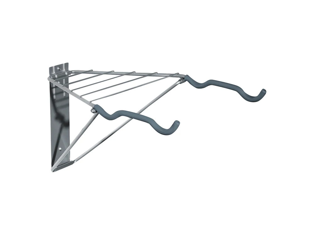 Delta Two Bike Wall Mount Rack with Shelf