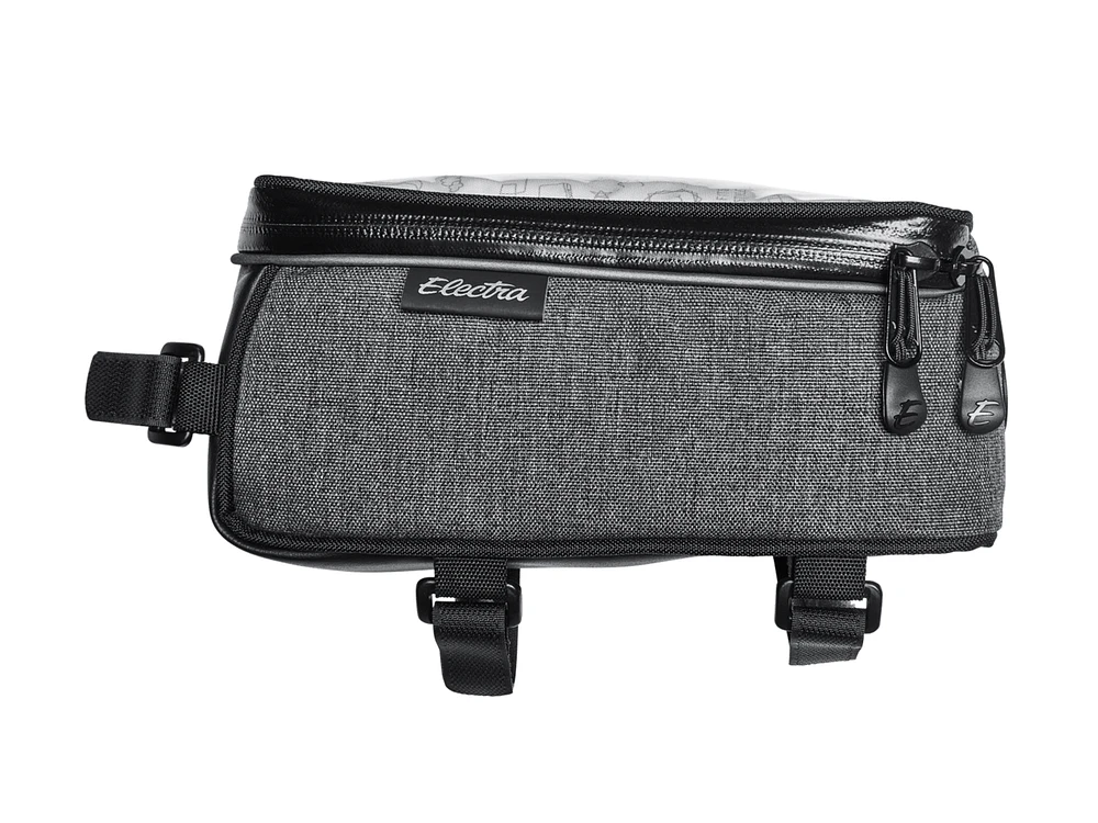 Electra Reflective Charcoal Phone Bike Bag