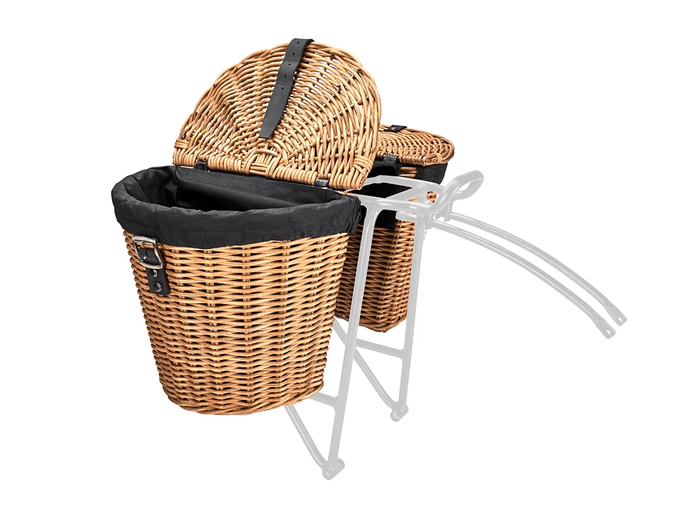 Electra Rattan Pannier Basket