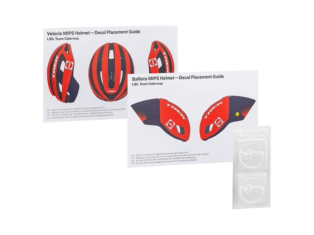 Trek Lidl-Trek Helmet Decal Set