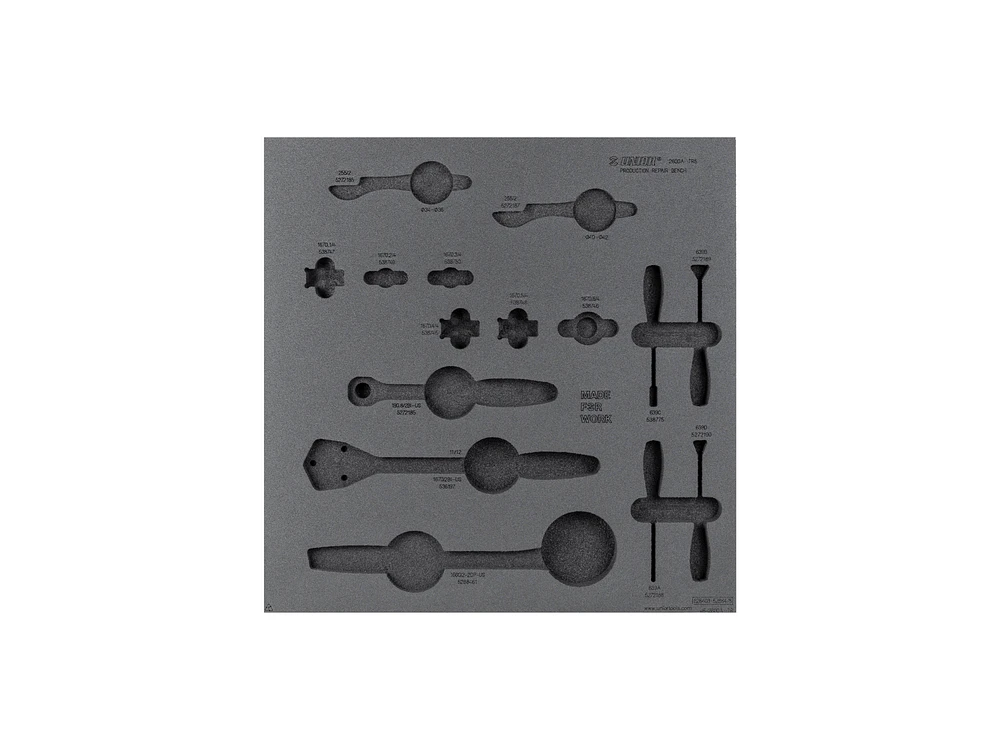 Unior Production Bench Drawer - 5 Tool Tray