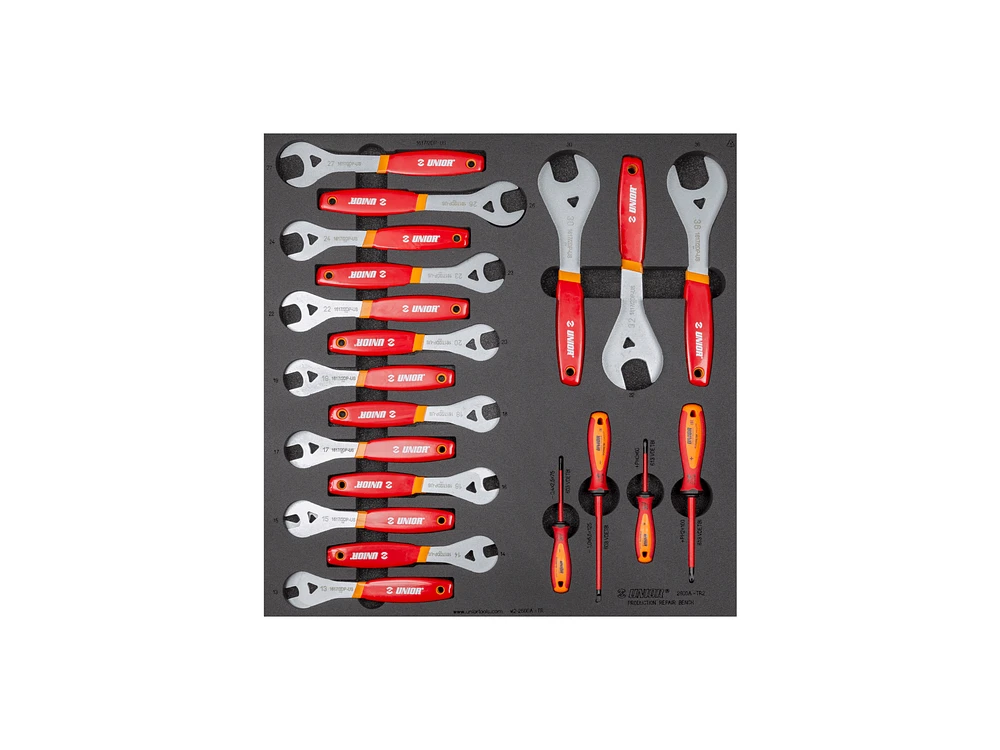 Unior Production Bench Drawer 2 Tool Tray Set