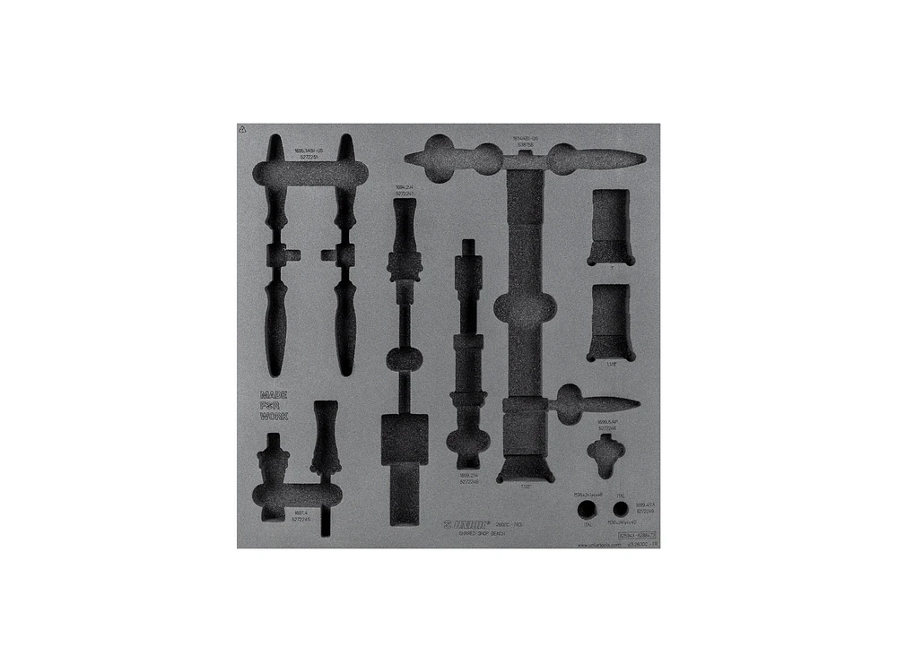 Unior Shared Bench Drawer - 3 Tool Tray