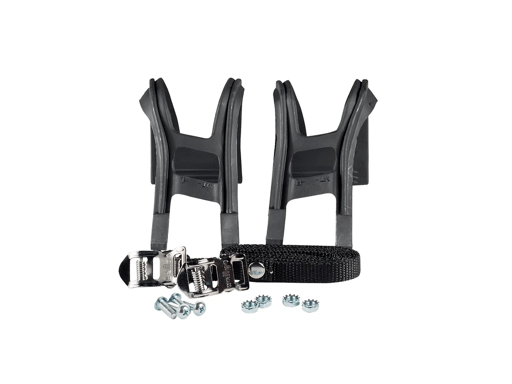 Wellgo MT-14 Large Toe Clip & Strap Set