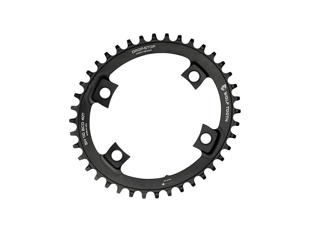 Wolf Tooth Drop-Stop 110 Asymmetric Elliptical Chainring