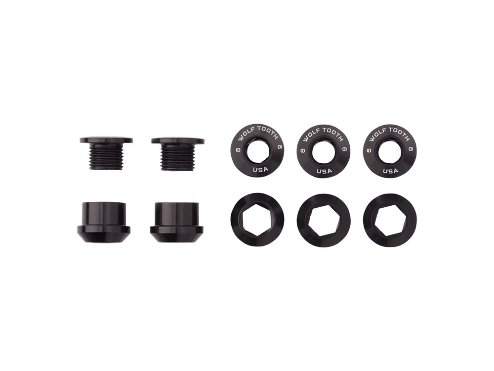 Wolf Tooth Set of 5 Chainring Bolts for 1X