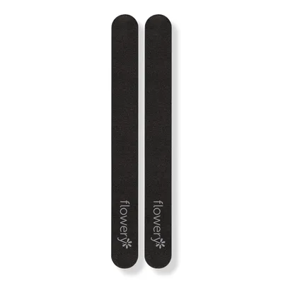 Flowery Duraboard Nail File for Artifical Nails