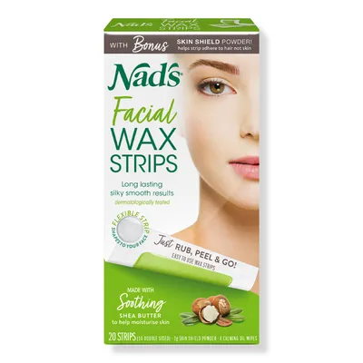 Nads Natural Facial Wax Strips
