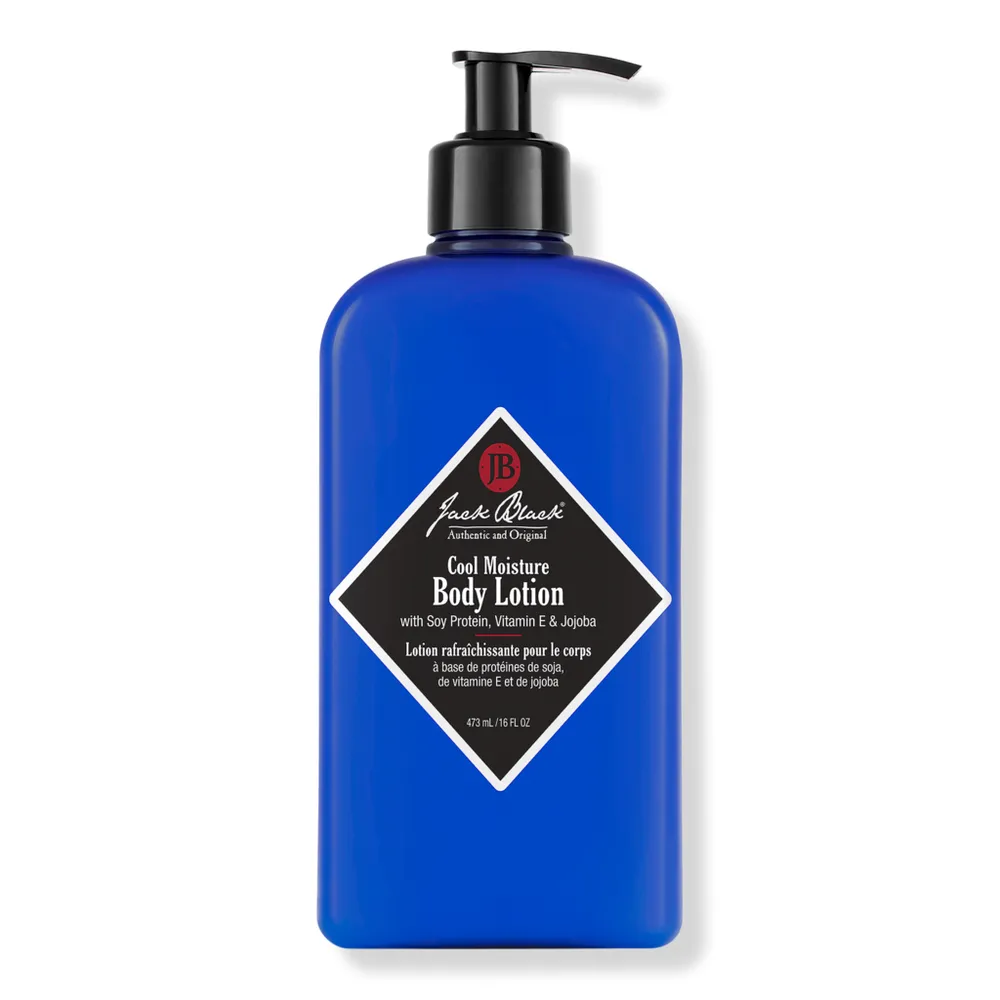 Jack Black Cool Moisture Body Lotion with Soy Protein, Vitamin E & Jojoba