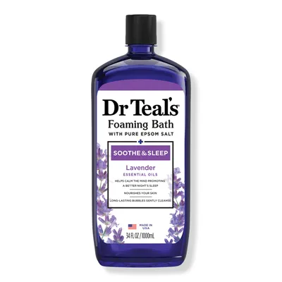 Dr Teal's Soothe & Sleep Foaming Bath with Lavender & Pure Epsom Salt