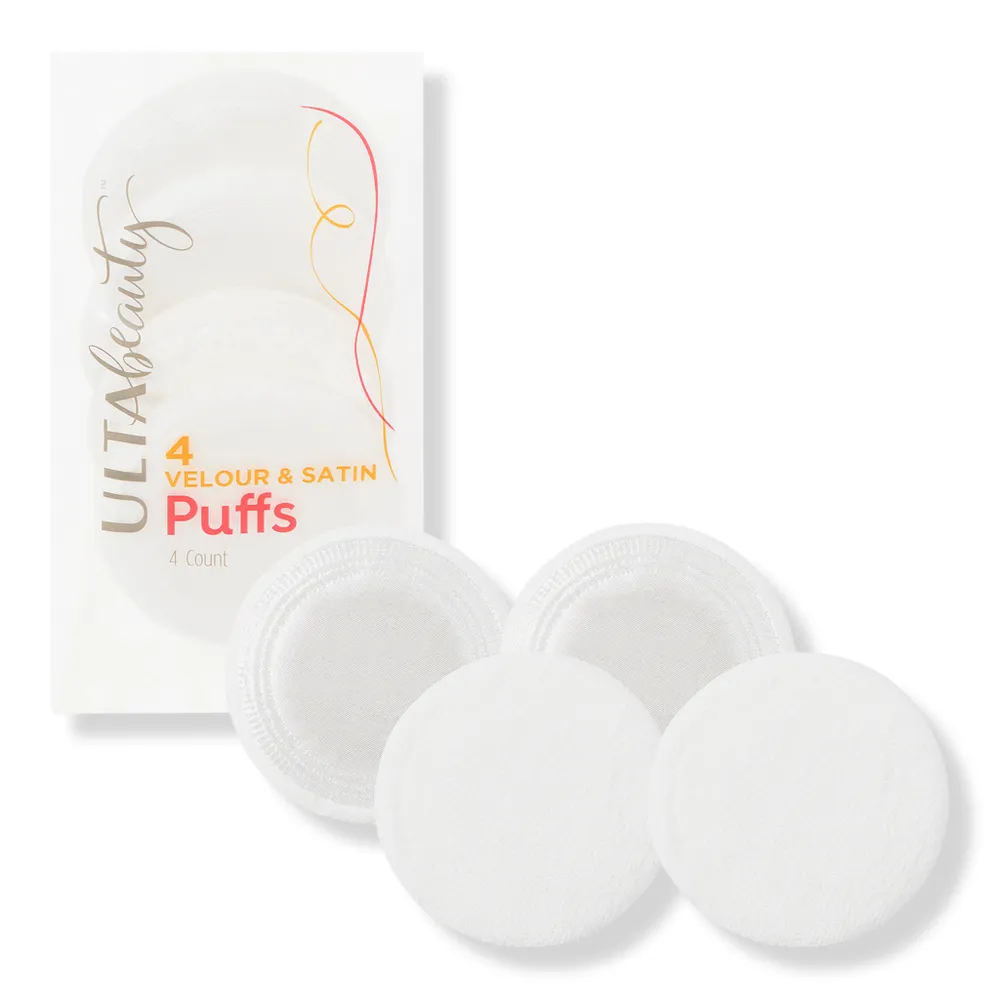 ULTA Beauty Collection 4 ct. Velour & Satin Puffs