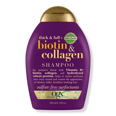 OGX Thick & Full + Biotin Collagen Shampoo - oz