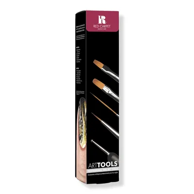 Red Carpet Manicure Nail Art Design Brush & Tool Kit