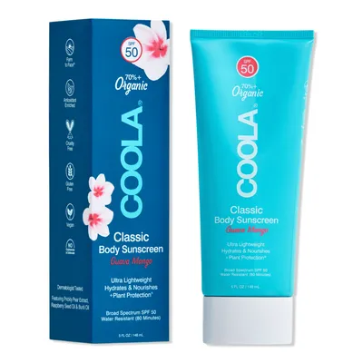 COOLA Guava Mango Classic Body Organic Sunscreen Lotion SPF 50