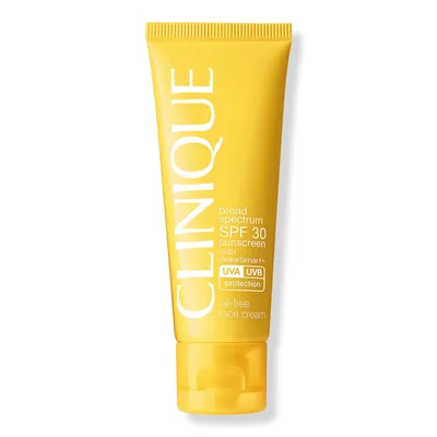 Clinique Broad Spectrum SPF 30 Sunscreen Oil-Free Face Cream