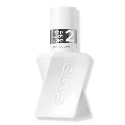 Essie Gel Couture Top Coat - Platinum Finish (clear topcoat)