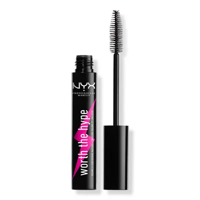 NYX Professional Makeup Worth The Hype Volumizing & Lengthening Black Mascara - Black