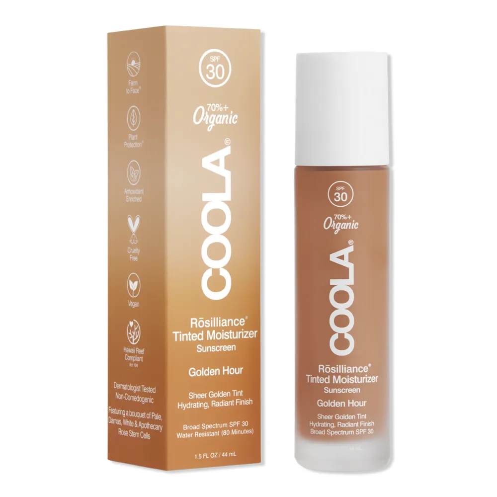 COOLA Rosilliance Tinted Moisturizer Organic Sunscreen SPF 30