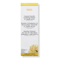Gigi Natural Muslin Epilating Strips & Applicators