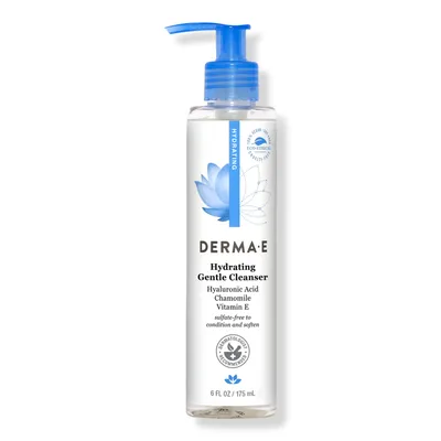 DERMA E Hydrating Gentle Cleanser with Hyaluronic Acid
