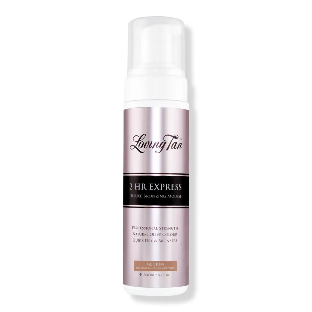 Loving Tan 2 HR Express Self Tanning Mousse Medium - oz