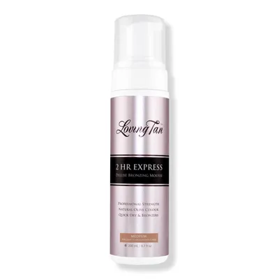 Loving Tan 2 HR Express Self Tanning Mousse Medium - oz