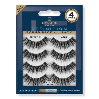 Eylure Definition No. 126 Eyelashes Multipack