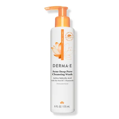 DERMA E Acne Deep Pore Salicylic Acid Cleansing Wash
