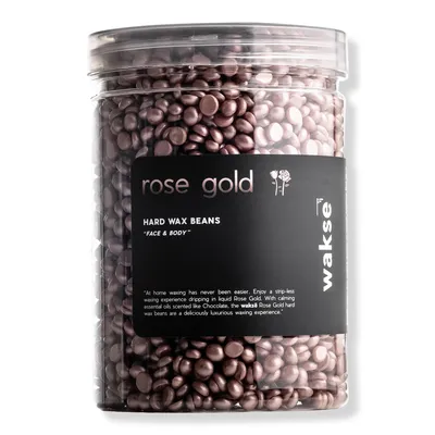 Wakse Rose Gold Hard Wax Beans - Rose Gold